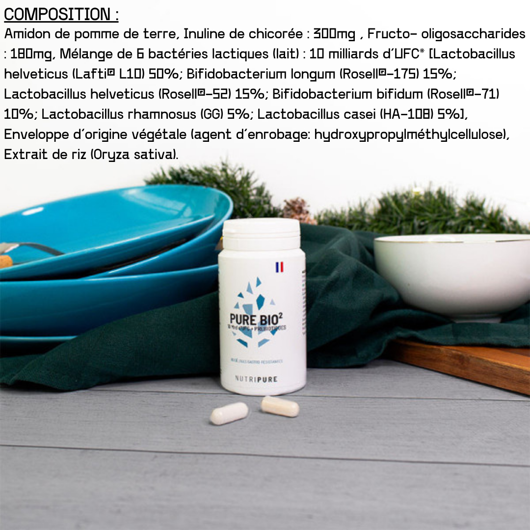 PURE BIO² (Pré et Probiotiques)