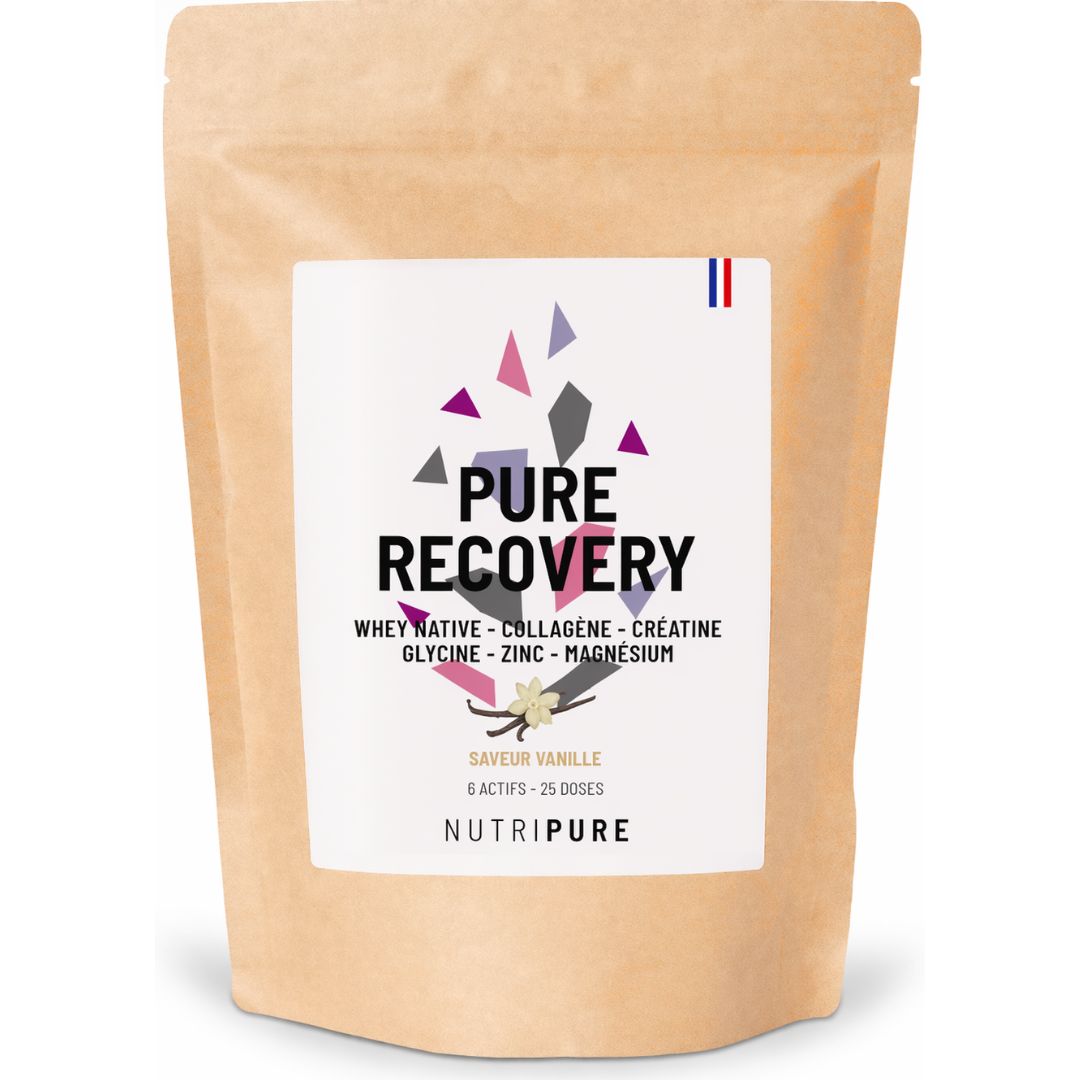 Pure Recovery saveur vanille – 6 actifs, fabriqué en France