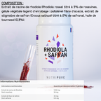 RHODIOLA ROSEA + SAFRAN