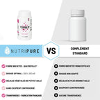 Comparatif Vitamine B9 Quatrefolic® Nutripure vs acide folique standard